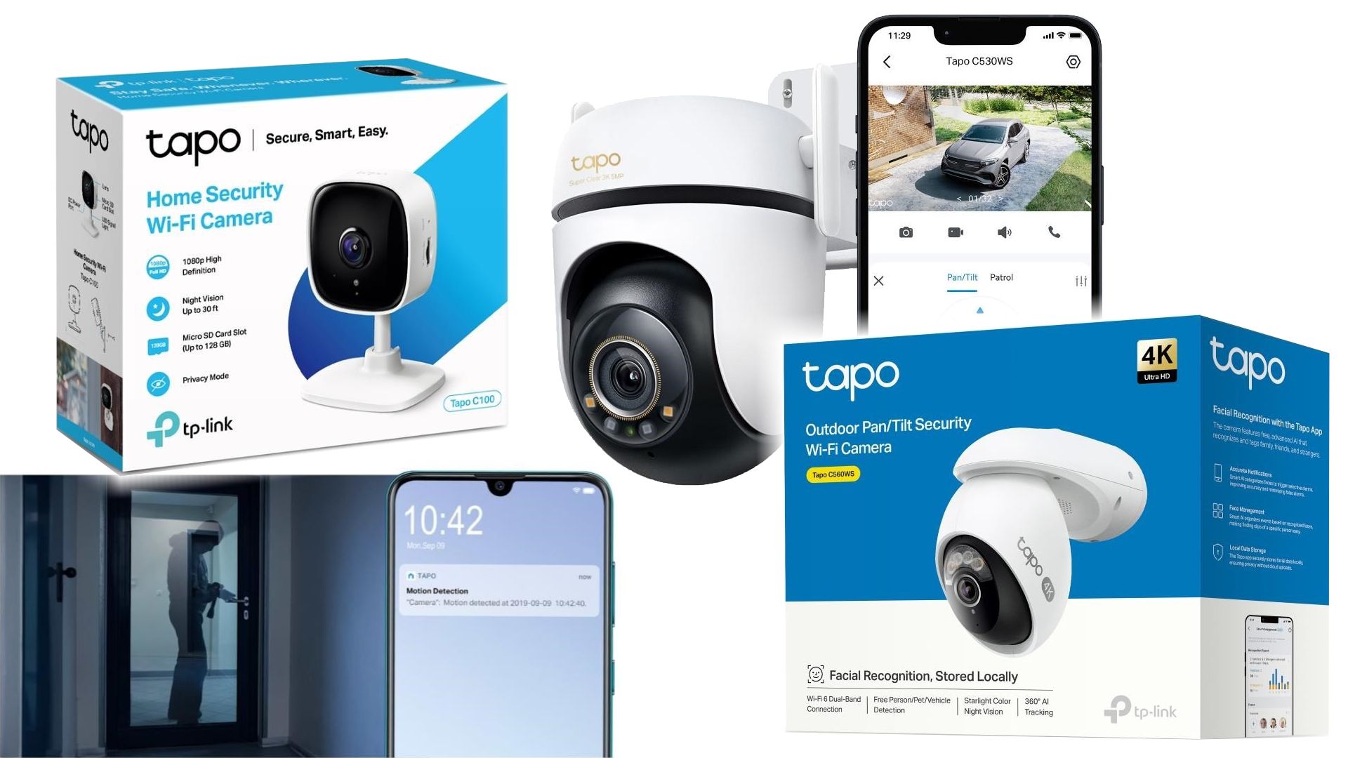 Domáca WiFi smart kamera